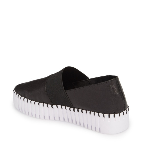 JEFFREY CAMPBELL Black Leather Platform Shoes - Picture 6 of 8